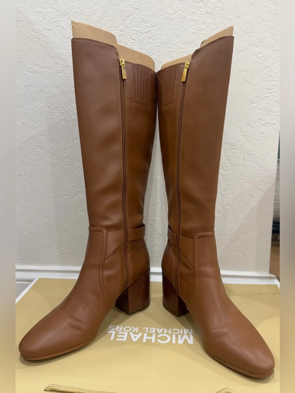 Michael Kors Carmen Faux Leather Tall Riding